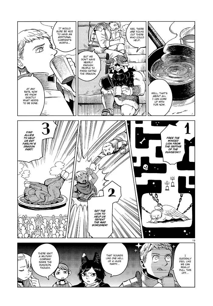 Delicious in Dungeon Chapter 52 image 19_optimized